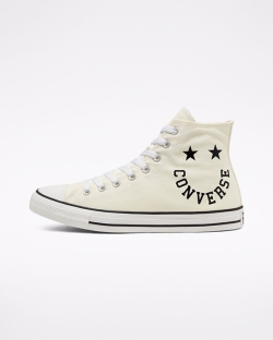 Converse Cheerful Chuck Taylor All Star Női Magasszárú Fekete/Fehér | BUQTIDL-HU